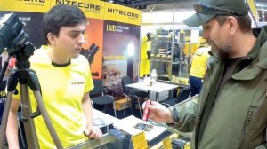 NITECORE на выставке "Рыбалка, охота, туризм 2017" Выбираем фонарь