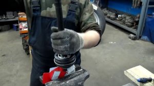Установка ШРУСа на вал