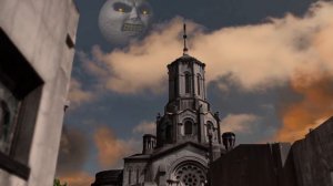 Majora´s Mask Moon Falling in Buenos Aires