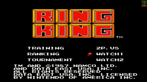Ring King - Король ринга / Денди / Dendy / NES / Famicom / Nintendo