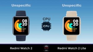 Xiaomi Redmi Watch 2 vs Xiaomi Redmi Watch 2 Lite