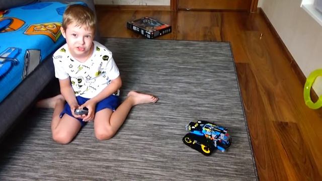 Лего на пульте управления //42095 Конструктор ЛЕГО Техник Скоростной вездеход с ДУ смотреть онлайн