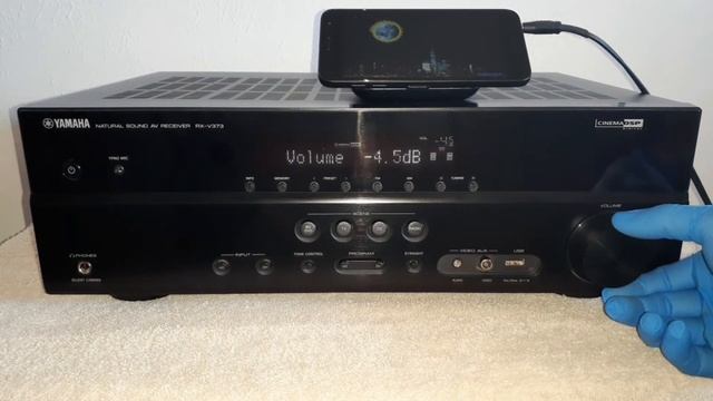 YAMAHA NATURAL SOUND AV RECEIVER RX-V373 TESTED ☆ смотреть онлайн