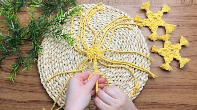 DIY MACRAME | Star Ornament смотреть онлайн