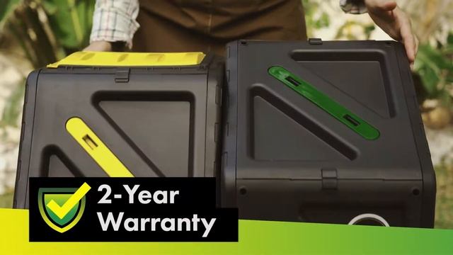 Miracle-Gro Tumbling Composters for Gardening | Easy to Assemble | Compost in 4-6 Weeks смотреть онлайн