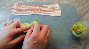 Розы из кабачка, моркови и картофеля