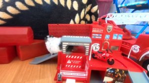 Пожарный хомяк по имени Пушок