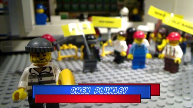 I'M ON TV!! LEGO RIOTS AT BANANA NEIGHBOR STUDIO! смотреть онлайн