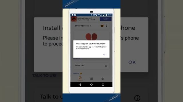 Easy Setup for the Parental Control Version of BlockerX