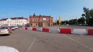 г.Бийск. Алтайский край. Дорога через город