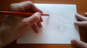 Видео: Как нарисовать МАШИНУ карандашом поэтапно для начинающих?