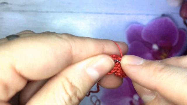 Валентинка. Сердечко крючком. Мастер-класс