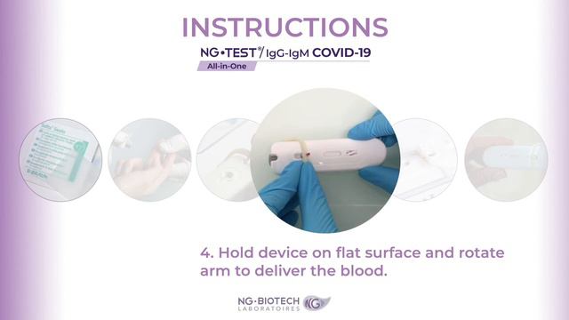 Serological test _ NGTEST IgG IgM COVID19 _ All in One_ ENG смотреть онлайн