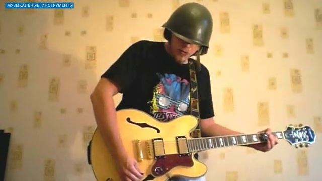 Обзор электрогитары Epiphone Sheraton Korea | Сергей Табачников | SKIFMUSIC.RU