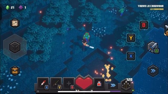 Minecraft Dungeons gameplay, Xbox cloud gaming, iPhone 11 смотреть онлайн