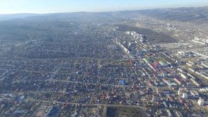 Новороссийск с высоты птичьего полёта