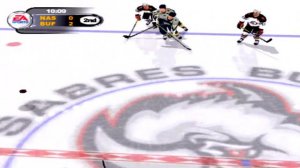 NHL 2003 Gameplay Buffalo Sabres vs Nashville Predators