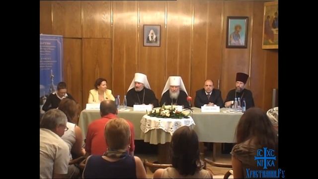 110-летие храма в Карловых Варах. Праздничная Литургия. Пресс-конференция.