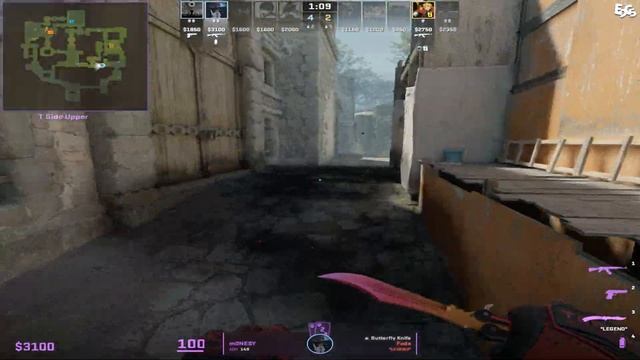 CS2 POV m0NESY (20-9) vs FACEIT (ancient) l FACEIT DEMO