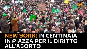 New York: in centinaia in piazza per il diritto all'aborto