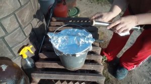 Коптильня своими руками из ведра.Очень быстро, без затрат