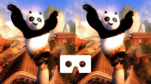 Kung Fu Panda 3D video SBS VR Box google cardboard 1