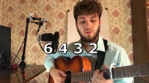 Как играть Титры - JONY на гитаре