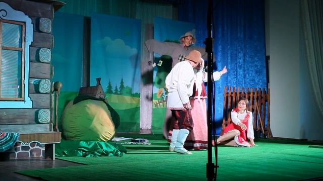 отрывок из детского спектакля Güz trubu Репка смотреть онлайн