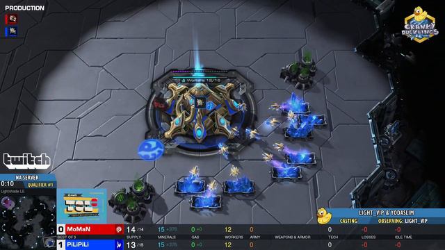 PiLiPiLi vs MoMaN - PvZ | Shopify TSL6 - NA Server Qualifier #1 | EPT StarCraft 2 Tournament смотреть онлайн