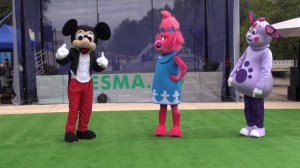 Шоу ростовых кукол увлек маленьких чишмикиойцев