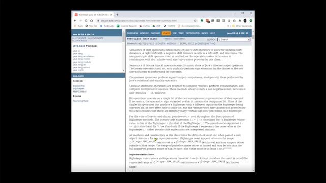 Stage 5 #4 Number Classes like BigInteger And Javadoc Comments