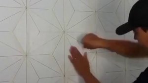 3D рисунок на стене