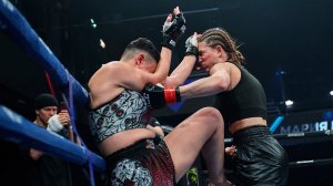 ЛЮТЫЕ УДАРЫ ДЕВУШКИ К1 | Мария Климова vs Нематпур | RCC Fair Fight 24