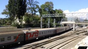 РЖД 2ЭС4К-070 с поездом №445 Орск - Адлер