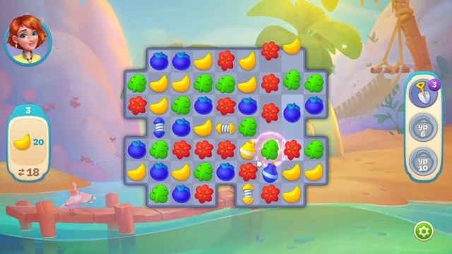 Hawaii Match 3 Mania Декор и головоломки три в ряд 2020 35 смотреть онлайн