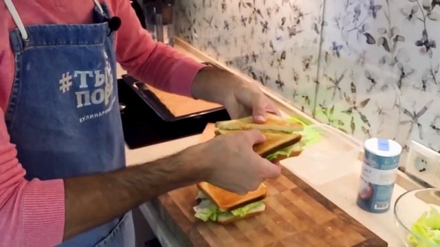 БЫСТРО ВКУСНО ПРОСТО ОЧЕНЬ ВКУСНЫЙ ЛАНЧ  Два простых рецепта Сэндвич и Ролл
