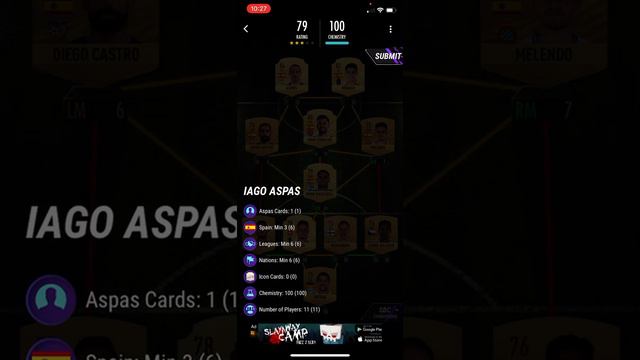 Iago Aspas sbc (MADFUT21)