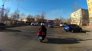 (венто смарт 3 ) выехали пракатица по гроду Кокшетау на скутерах ???