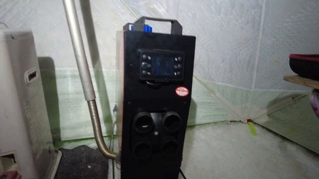 Обогреватель для палатки. Сравнение двух вариантов. смотреть онлайн