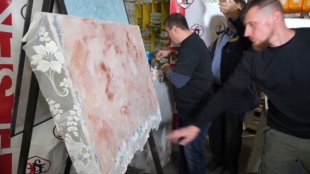 Декор для стен из обычного тюля смотреть онлайн