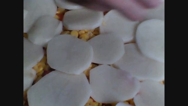 Картофельная запеканка.