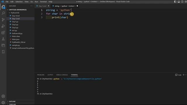 Loops in Python | For & While Loops Explained With Examples In Python | Python Course in Telugu 202