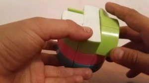 Как собрать круглый кубик рубика?