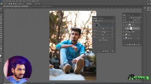 How to Add Golden Light Effects In Your Photo Using Photoshop// In Hindi