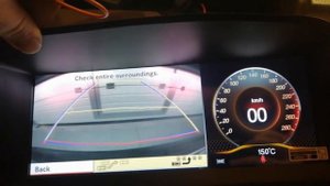 Mercedes S-Class W221 Android multimedia with backup camera