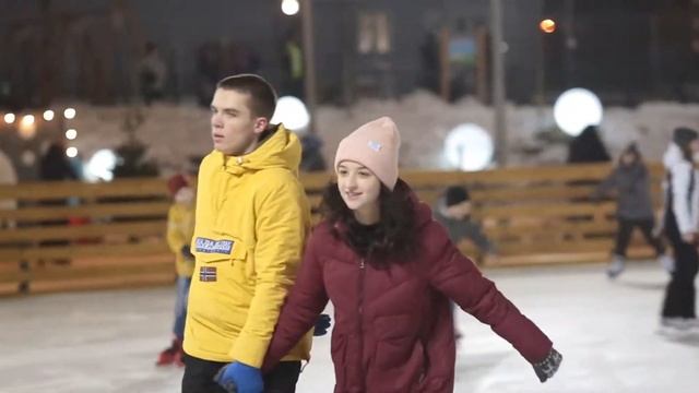 Открытый каток в МЕГЕ Химки смотреть онлайн