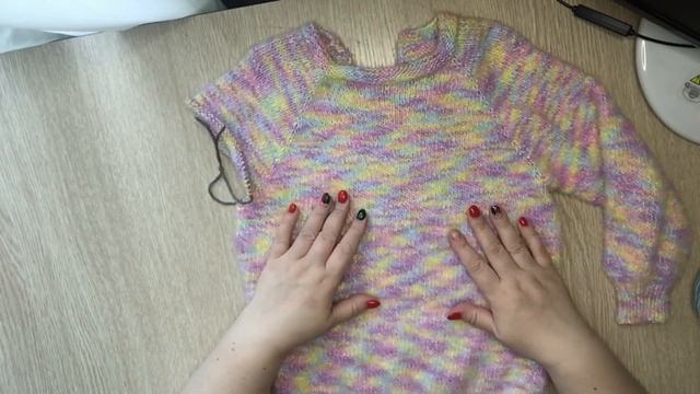 7/22   Новые носки/Джемпер для Адели/Ещё одни носки в процессе/Попала в тест//Lana Grossa Meilenwei смотреть онлайн