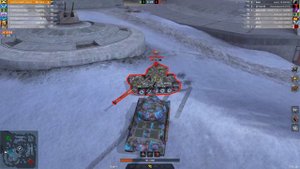 Отличный бой с озвучкой Медоеда для WoT Blitz