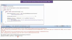 Mastering Spring Expression Language Ternary Operator (if-then-else) Example [XML] | Spring Tutoria