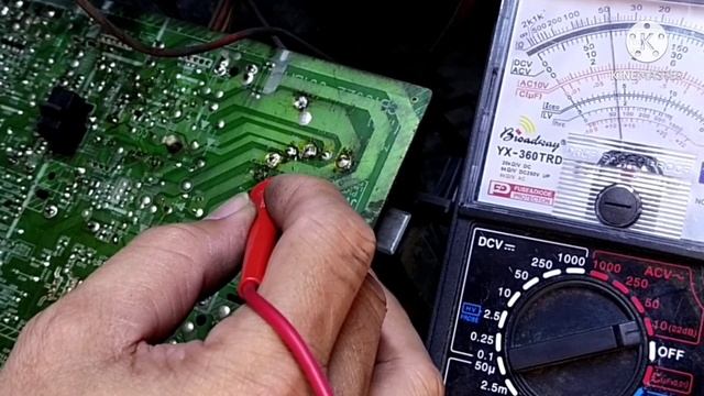 JVC 21 TUBE TV HORIZONTAL PROBLEM смотреть онлайн